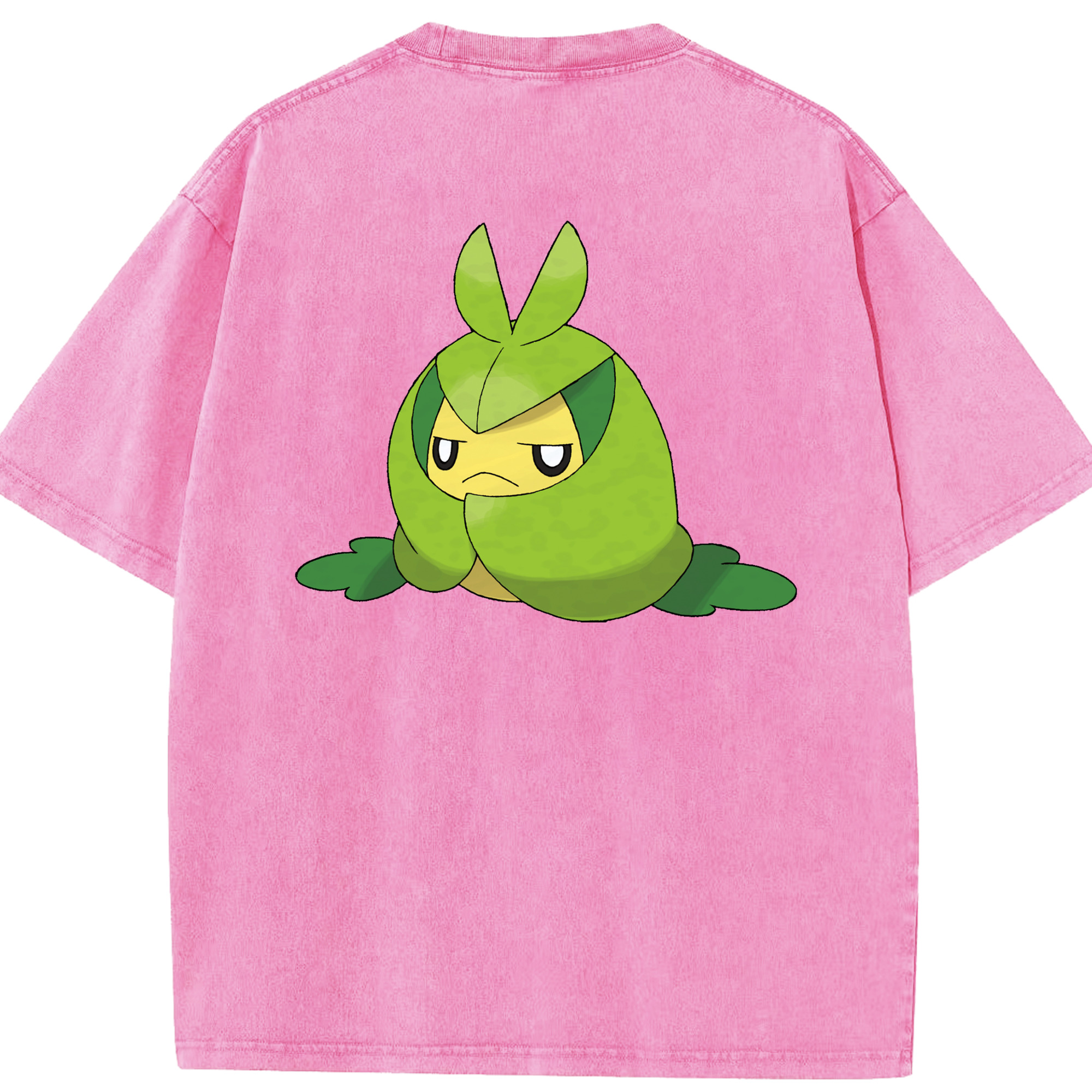（画像用） ポケットモンスター Pokémon 綿100% ヴィンテージ風 半袖Tシャツ（背面プリント）